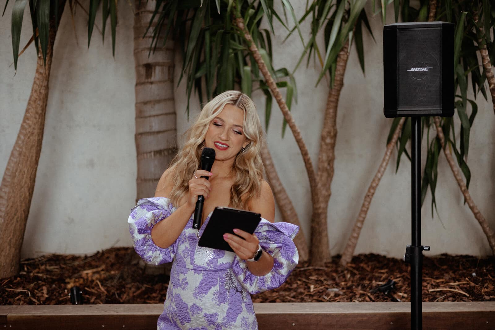 Aleks Mac Melbourne Celebrant Posing for Ceremony at Post Office Hotel