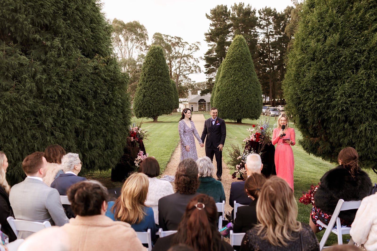 Celebrant Aleks Mac Marries Sam and Stephen at Lancemore Lindenderry Photographed by Nikki McCrone